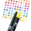 Tombow Dual Brush Marker 10-Piece Set: Primary