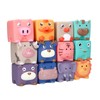 Baby Blocks Soft Silicone Baby Building Blocks Squeeze Toys for