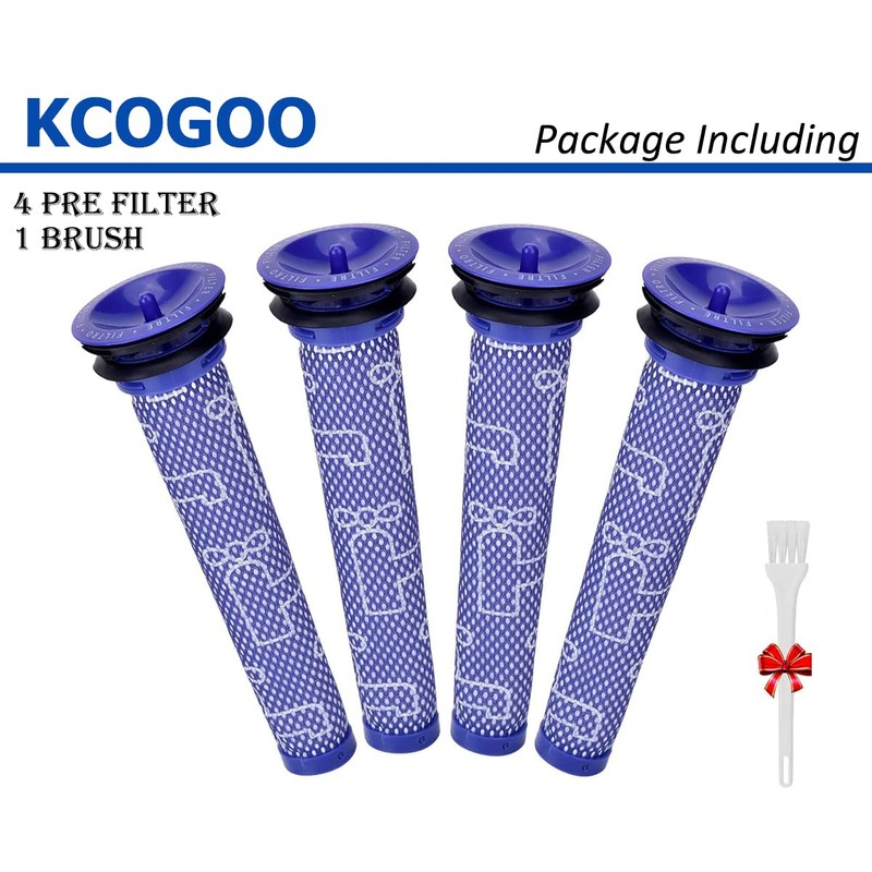 4Pack Replacement Pre Filters for Dyson - Vacuum Filter Compatible