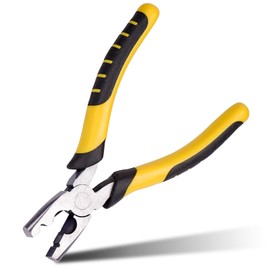 300 Pcs Wire Cage Clips and Hog Ring Plier for Rabbit Chicken Bird Dog Cat Pigeon Wire Cage (Plier)