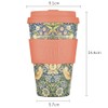Ecoffee Cup Reusable Eco Friendly William Morris 400ml 814 037