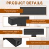 sourcing map 10 Pack Single Hole Cabinet Handles, 2"/50mm Square