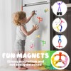 Pack of 10 Mini Man Fridge Magnets, dellyy Rubber Magnets,