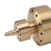 Copper Double Column Fountain Nozzle Music Fountain Landscape Scenery Nozzle