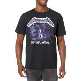 Metallica unisex adult Mt-50040121-md T Shirt, Black, Medium US