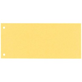 Esselte Leitz dividers, 1/3 A4, pack of 100 yellow