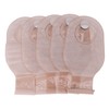 5PCS Colostomy Bags PE Leakproof Ostomy Pouch Ostomy Supplies for