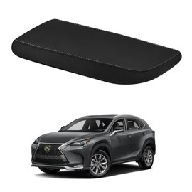 Autorder Center Console Cover for 2015-2020 2021 Lexus NX NX300h/NX300/NX200t Accessories Armrest Cover Anti-Scratch Middle Console Pad Leather Armrest Protector