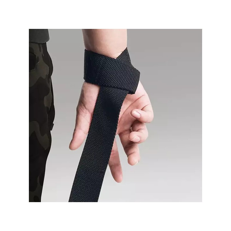 GripOn 그립온 헬스 웨이트 스트랩 리프팅 블랙vwx441 Grip-On Health Weight