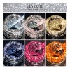 Lilycute Esmalte Reflejante Gel Delineado Doble Efecto Uñas Top Uvled