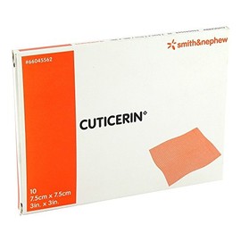Cuticerin not Adherent Dressing 7,5x7,5cm 10 Dressings