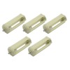 Hxchen 5Pcs Cylindrical Battery Holder Battery Storage Case for 3