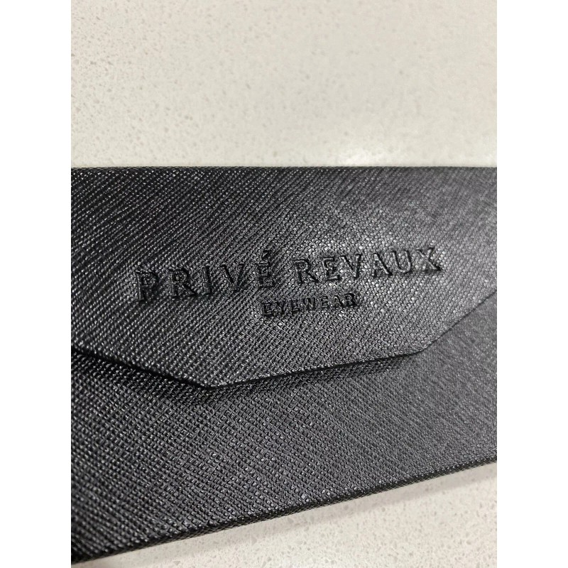 PRIVÉ REVAUX Prive Revaux Sunglasses Eyeglasses Foldable Case NEW Black
