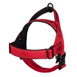 Adjustable Dog Harness for Small Medium Large Dogs, Reflective Escape Proof Without Pull, Dog Harness Hunting Training Outdoor Red XL