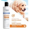 PSH Long Orange, Champú Suave con Colágeno Marino para Perros