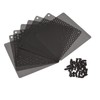 sourcing map 120 mm Computer Fan Filter Grille PVC Mesh