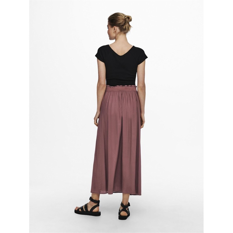 Only Female Plain Maxi Skirt, Rose brown.