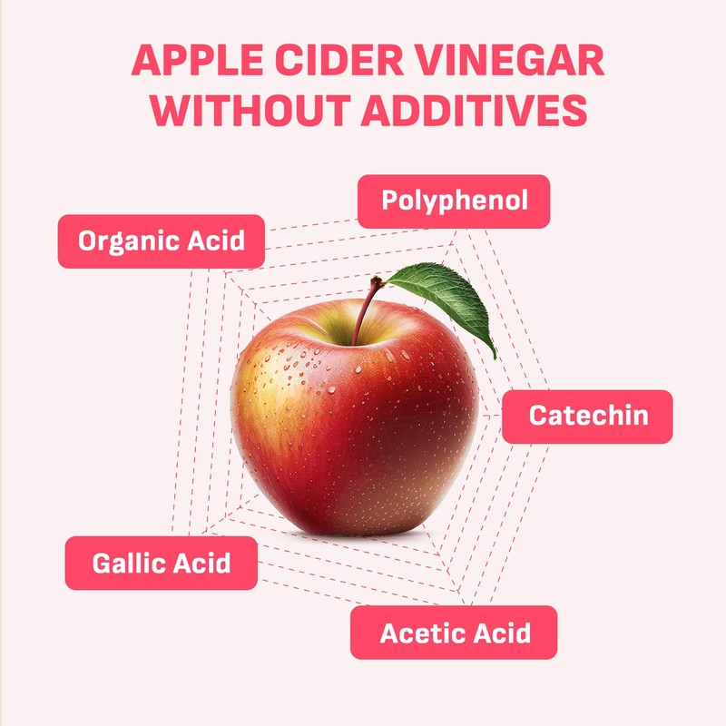 LIVELING] Apple Cider Vinegar Liquid Stick l Grapefruit Flavor, Natural