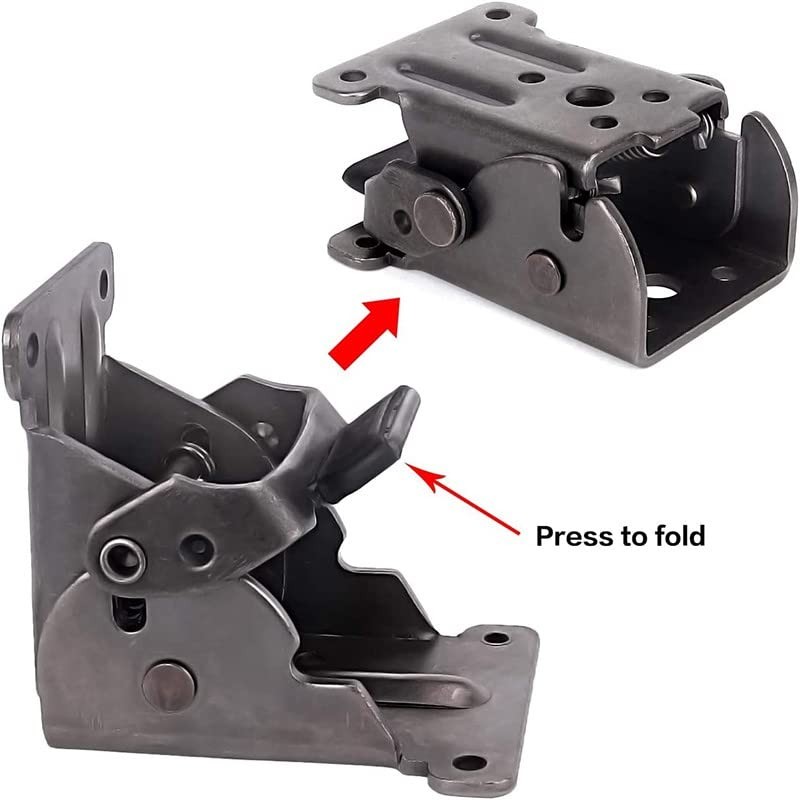 4 * 90 Degree Folding Table Leg Brackets Self Lock