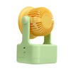 Desk Fan USB Charging Adjustable Angle Cute Portable Multifunction Air