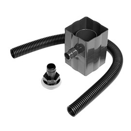 FloPlast RVS1AG Anthracite Grey Rainwater Diverter (Connects to 65MM Square and 68MM Round Downpipe)