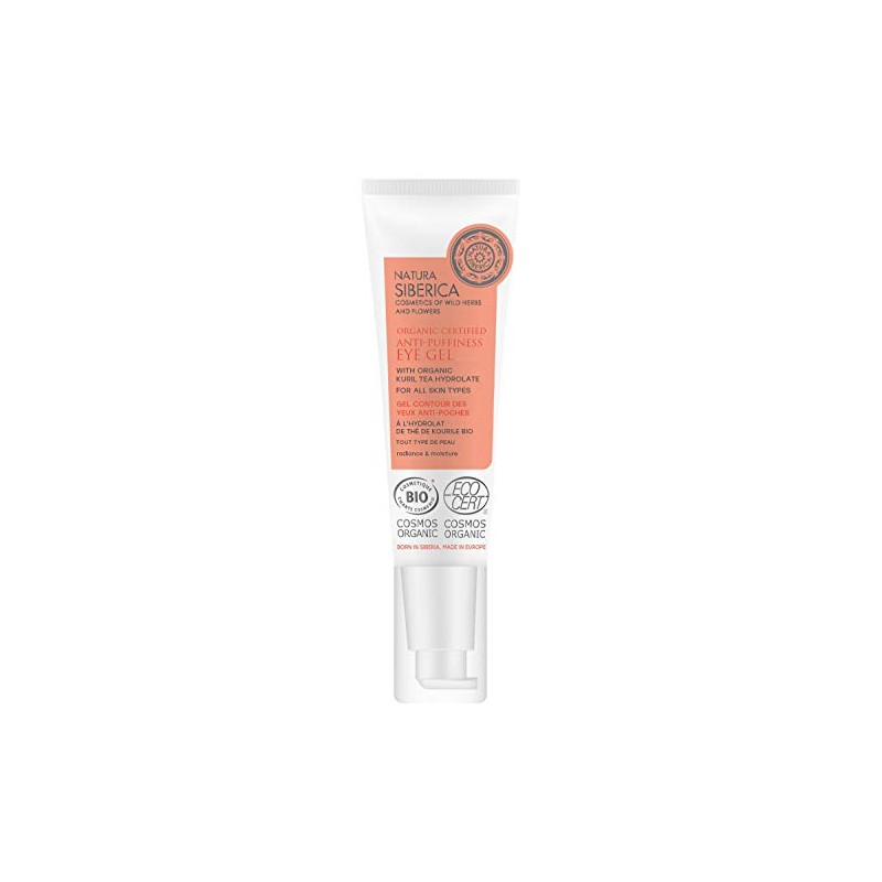 Natura Siberica Organic Certified All Skin Types, Anti-Puffiness Eye Gel