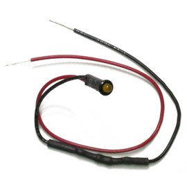 Painless Performance 80200 LED Dash Indicator Light, Amber, 1/8"