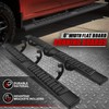 estriberas de 6" para Silverado/Sierra 2019-2026 doble cabina barras Nerf