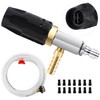 FIXFANS Adjustable Long Range Downstream Injection Nozzle Kit 4-4.5 GPM,