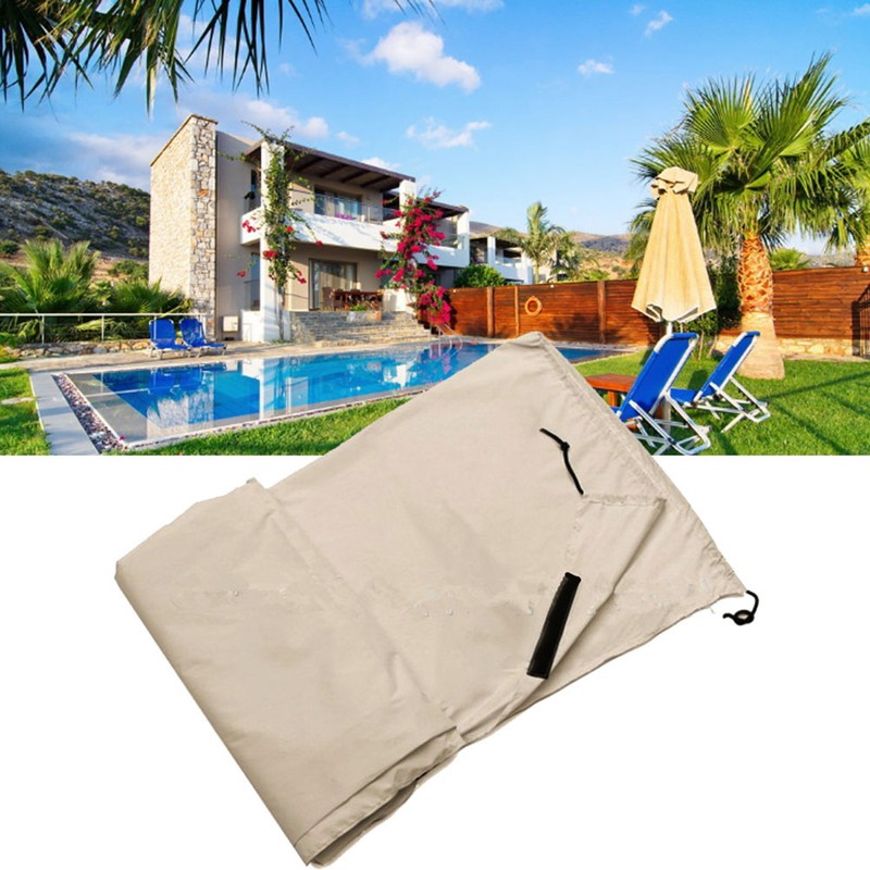 Open Air Swimming Pool Roll Cover Waterproof Protector for Outdoor