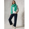 Cecil Women's Cosy Pleated Scarf, Aventurine Green