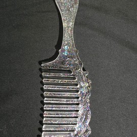 Handmade Heart Custom Comb