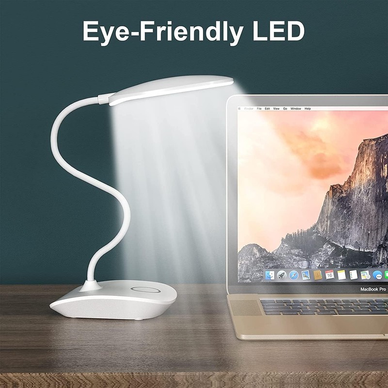 DEEPLITE LED Desk Lamp Battery Operated Lights Cordless Rechargeable Lamp,