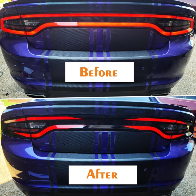 2pcs Tail Light Tint for Dodge Charger 2015-2024, Exterior Accessories,