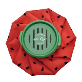 Watermelon Ice Bag (S) Ice Bag Red Approx. Φ5.5 inches (140 mm), Package (W x D x H): 4.1 x 1.0 x 6.3 inches (105 x 25 x 160 mm), A689RD