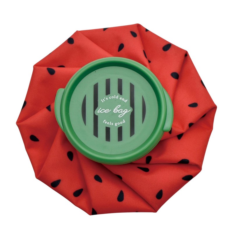 Watermelon Ice Bag (S) Ice Bag Red Approx. Φ5.5 inches