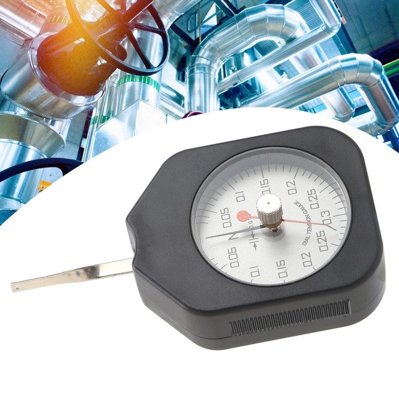 SEN-0.3-2 Dial Tensiometer 0.3N Portable Alloy Double Pointer Tension Gauge