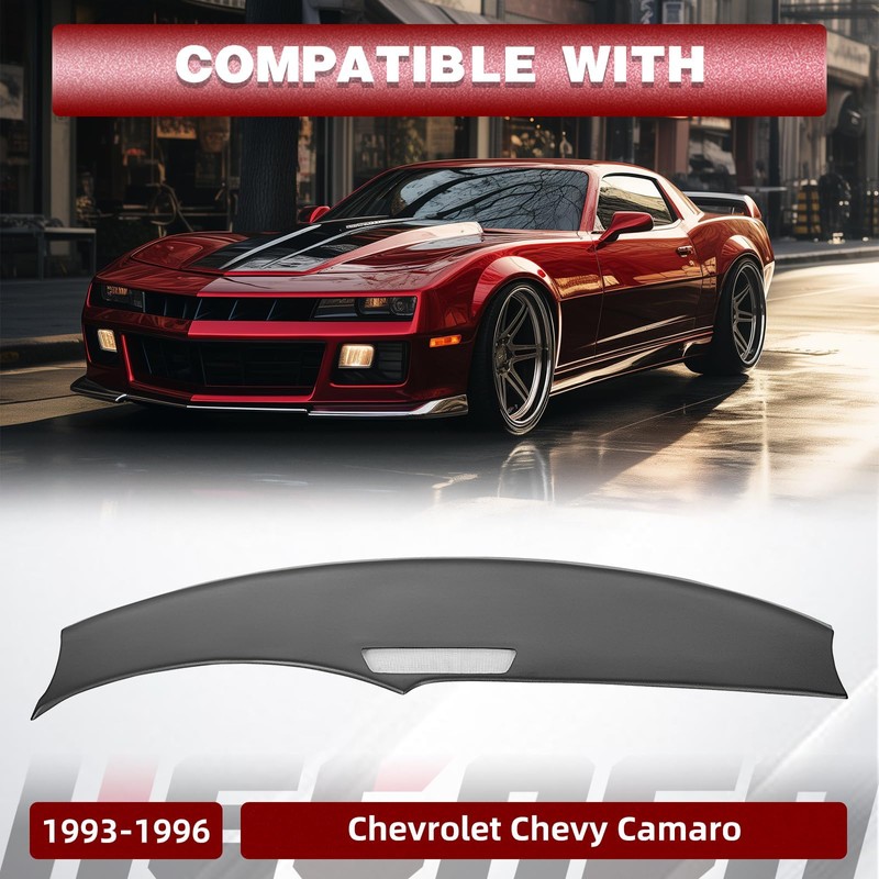HECASA Dash Board Cover Compatible with 1993-1996 Chevy Camaro Dash