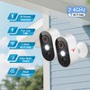 NexoSora 1080P Security Camera Wireless Outdoor with 2-Way Talk, Low