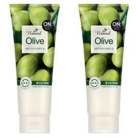 On the Body The Natural Moist Olive Cleansing Foam, 200g, 2 Pieces / 온더바디 더 내추럴 촉촉한 올리브 클렌징 폼, 200g, 2개