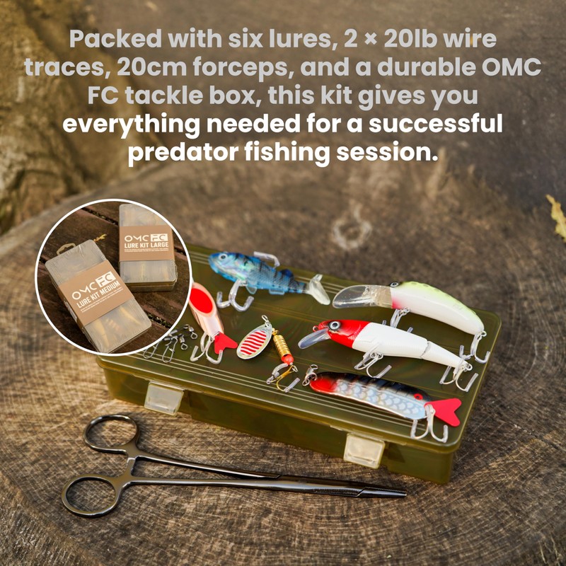 OMC FC Lure Kit Medium - Predator Fishing Lure Set