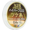 SHIMOTSUKE(シモツケ) フロロカーボンライン MJB ハイパーツケ糸 30m 0.4号 クリアー