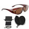 Falingo Classic Edition Polarised Sunglasses UV 400 - brown
