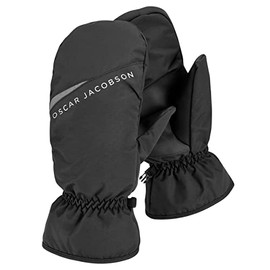 Oscar Jacobson Mens Winter Mitts Gloves - Black - One Size