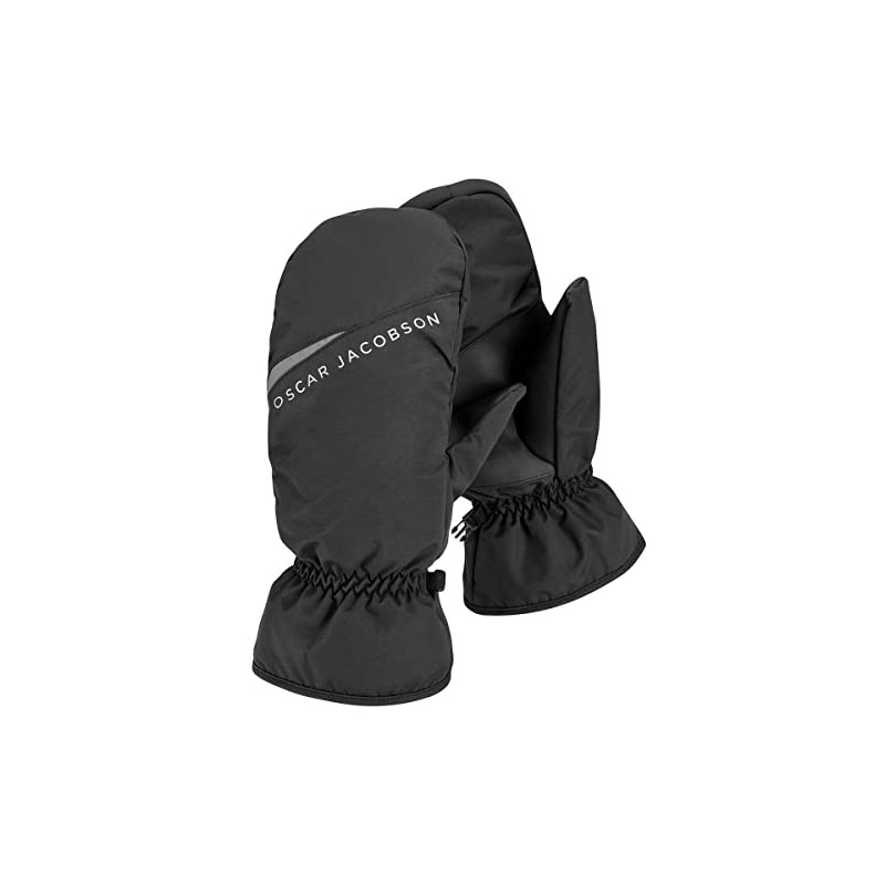 Oscar Jacobson Mens Winter Mitts Gloves - Black - One