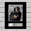 Christian Bale Signed Mounted Photo Display