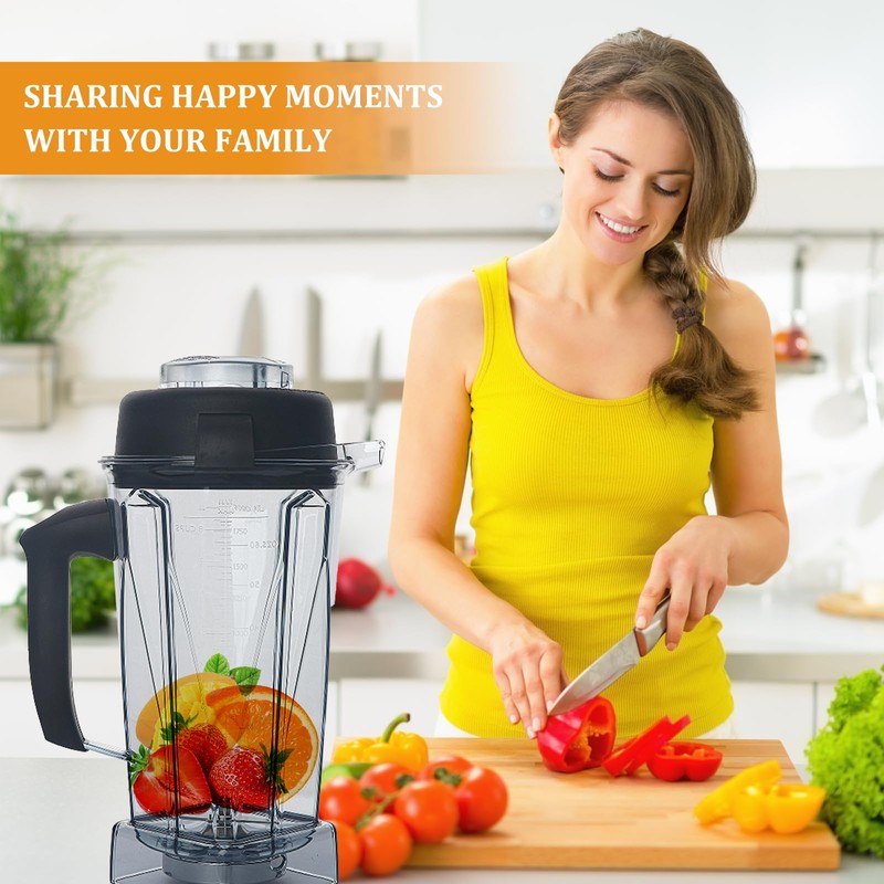 64oz Blender Pitcher Replace for 5200 5000 6500 7500 Pro500