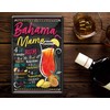 Schilderkreis 24 – Tin Sign Cocktail Recipe Decoration Bar Kitchen