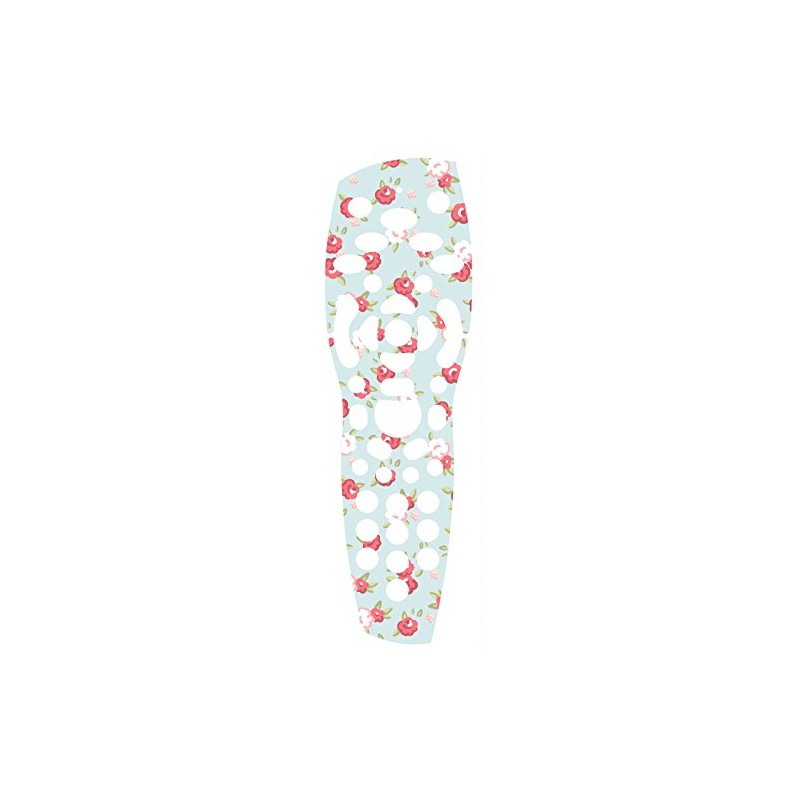 Shabby Chic with Roses Remote Sticker Skin