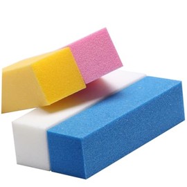 Beavorty 18pc Manicure Tool Set Sanding Bands Art Tools Nail File Buffer Sponge Professional Nail Care Kit